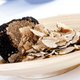 truffles shaved on plate